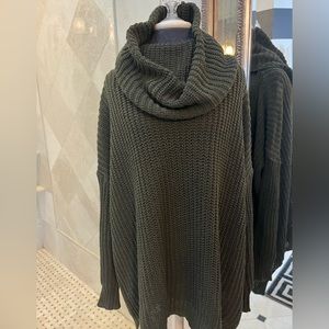 Oversize cowl neck Sweater/Dress